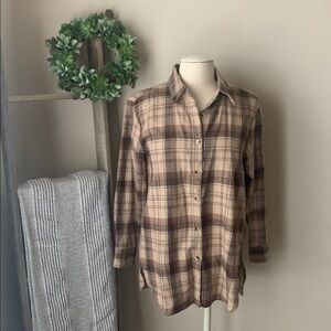 Aly Daly plaid flannel